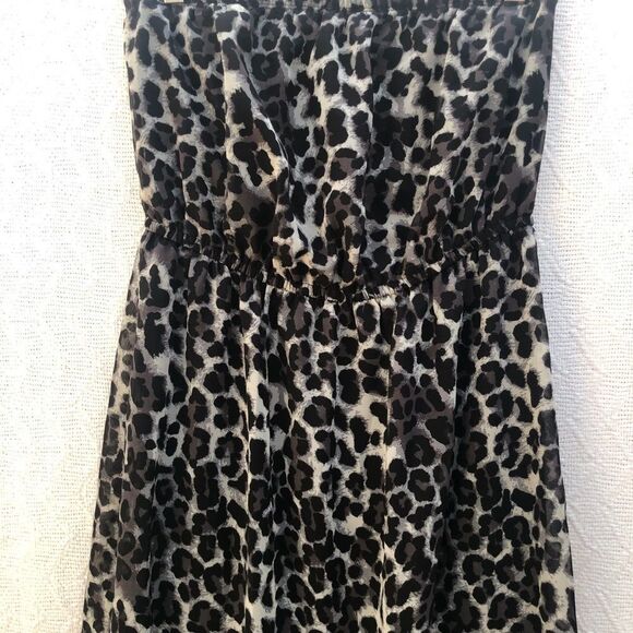 Forever 21 Strapless Animal‎ Print Dress - Picture 7 of 9